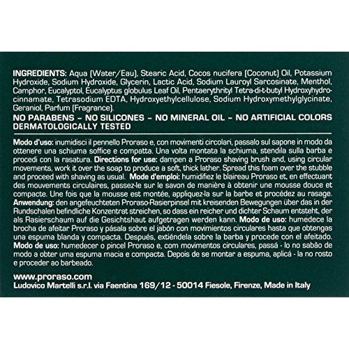 Proraso Shaving Soap In A Bowl - Refresh, 5.2 Oz