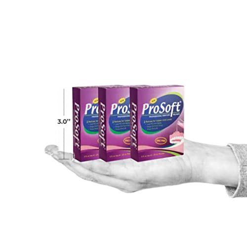 6 Denture Reline Kits Denture Reline- ProSoft Reliner-liner For loose Dentures