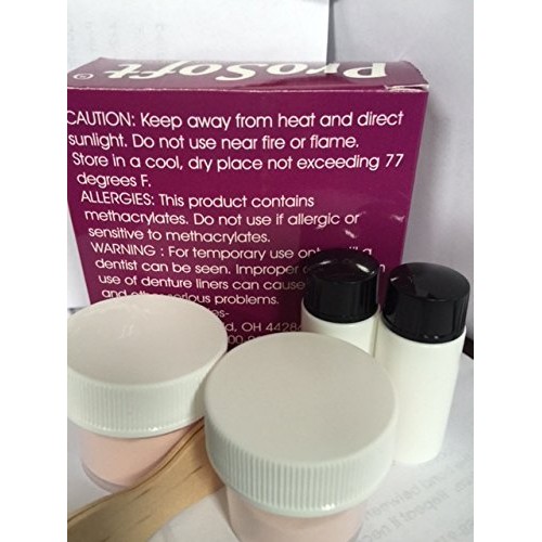 ProSoft Denture Reliner-Relines 2 Denture Plates