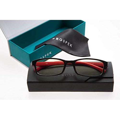 PROSPEK Blue Light Filter Glasses, Computer Eyeglasses for Men and Women - Ga...