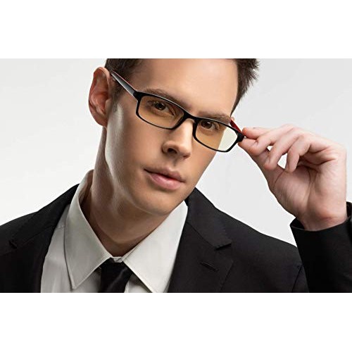 PROSPEK Blue Light Filter Glasses, Computer Eyeglasses for Men and Women - Ga...