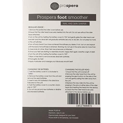 Prospera Byoung Foot Smoother, 0.6 lb