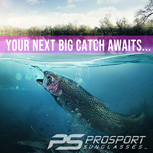 proSPORT Polarized Bifocal Sunglasses +1.50 Smoke Lens Black Frame Men and Women