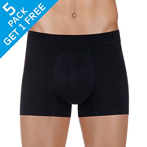 PROTECHDRY Washable Urinary Incontinence Cotton Boxer Brief Underwear for Men...