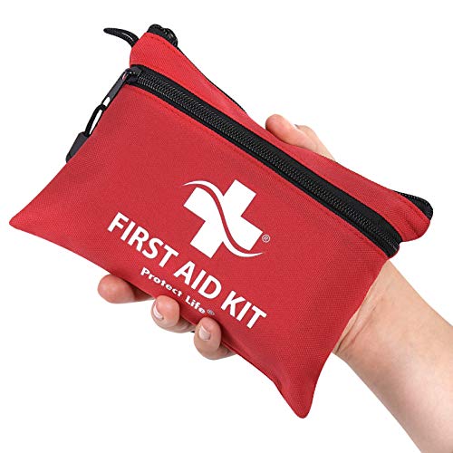 First Aid Kit - 100 Piece - Small First Aid Kit for Camping, Hiking, Backpack...