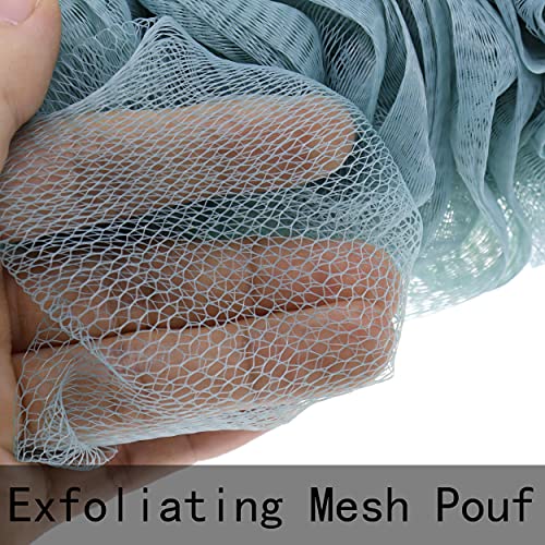 Prozklves Back Scrubber for Shower, Long Handle Back Loofah Shower Brush, Sof...