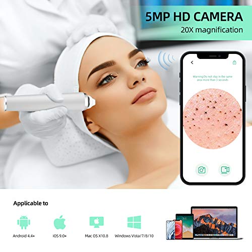 PSKMKS Blackhead Remover Vacuum with Camera 2021 Upgraded 5.0 MP Visual Facia...