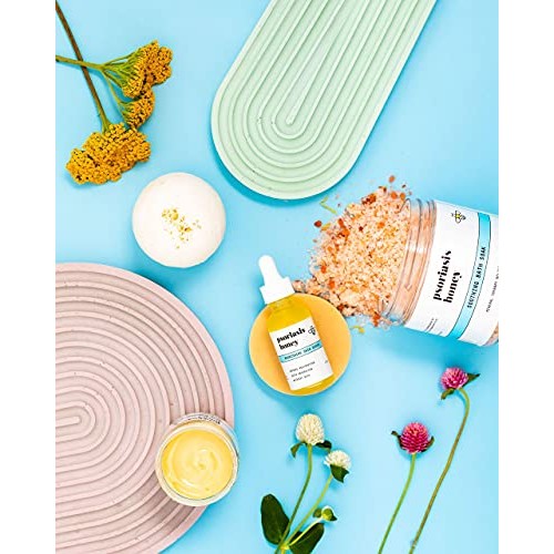 Psoriasis Honey Soothing Bath Salts Soak with Dead Sea Salt and Epsom Salt, G...