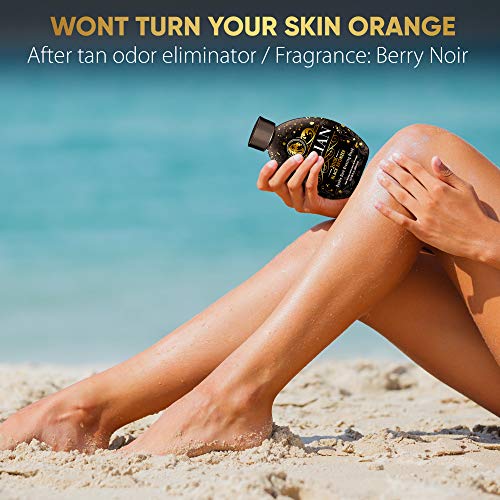 The Sicilian 200X Dark Black Bronzer Tanning Lotion – BEST Tanning Lotion For...