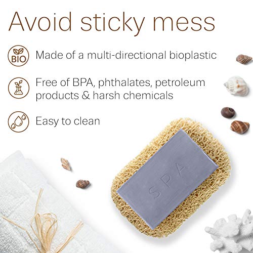 Pumice Stone for Feet - Natural Lava Foot Stone with New Eco-Friendly Holder ...