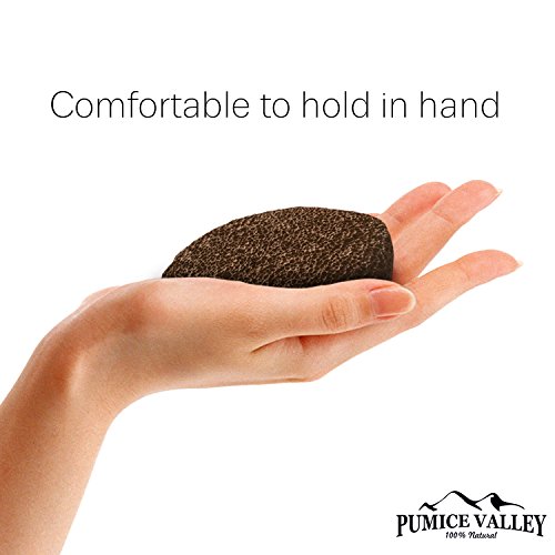 Pumice Stone for Feet - Natural Lava Foot Stone with New Eco-Friendly Holder ...