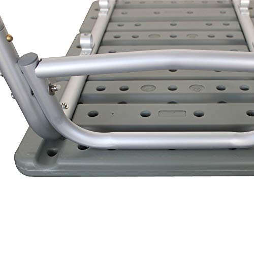 Pumpumly Elderly Bath Chair, Non-Slip 3 Blow Aluminium Alloy Elderly Bath Sea...