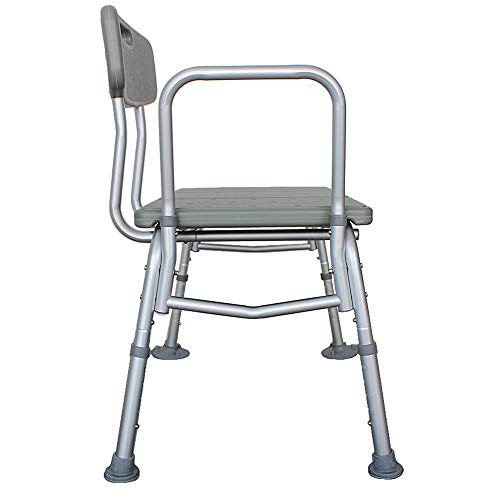 Pumpumly Elderly Bath Chair, Non-Slip 3 Blow Aluminium Alloy Elderly Bath Sea...