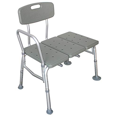 Pumpumly Elderly Bath Chair, Non-Slip 3 Blow Aluminium Alloy Elderly Bath Sea...