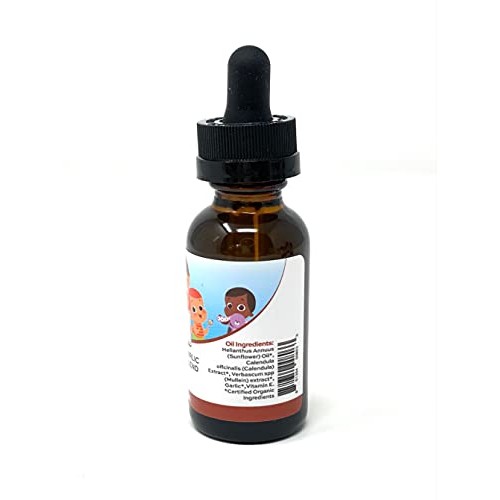 Punkin Butt Baby Ear Oil for Discomfort Relief | Organic Garlic, Mullein, Cal...