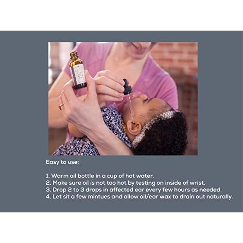 Punkin Butt Baby Ear Oil for Discomfort Relief | Organic Garlic, Mullein, Cal...