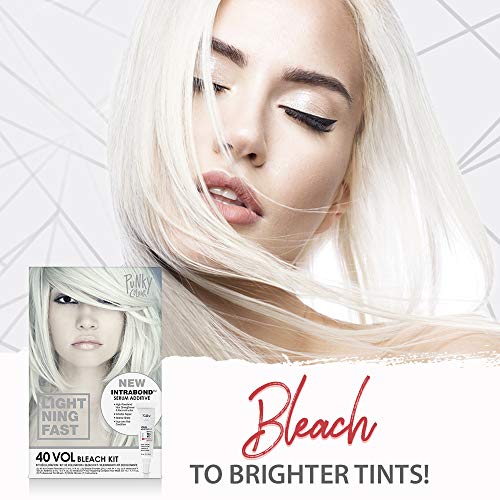 Punky Intrabond™ 40 Vol Bleach Kit, Fast Bleaching Action for Brighter Hair