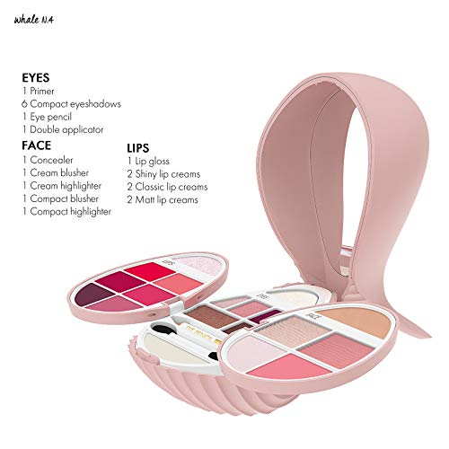 Whale 4 Make-Up Set - 003 Pink by Pupa Milano for Women - 0.77 oz Makeup