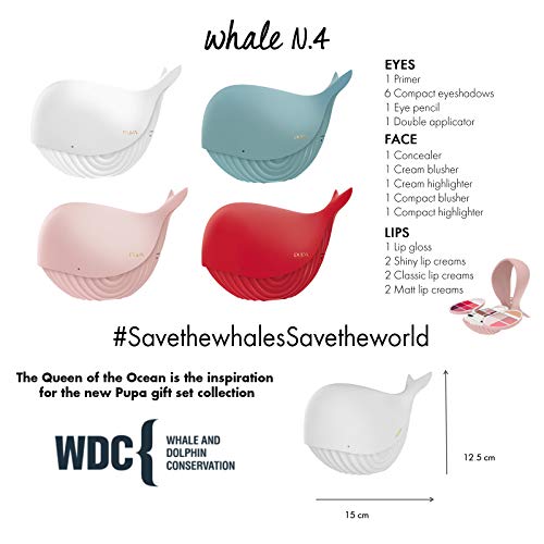 Whale 4 Make-Up Set - 003 Pink by Pupa Milano for Women - 0.77 oz Makeup