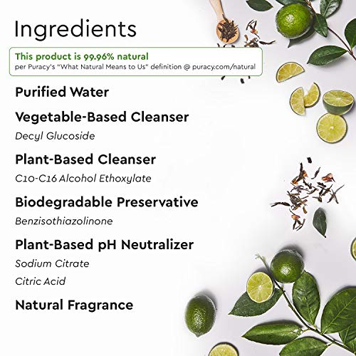 Puracy Multi-Surface Cleaner, Natural Everyday Household All Purpose Cleaner,...