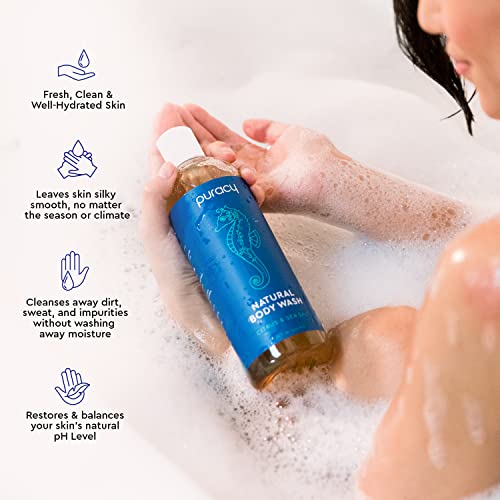 Puracy Natural Body Wash - Moisturizing Body Wash for Men & Women - Citrus & ...