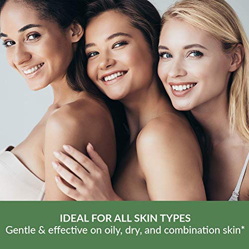 Pure Biology Facial Cleanser with Hyaluronic Acid, Gentle Anti Aging Face Was...