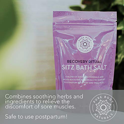 Sitz Bath Salt – Postpartum Care and Hemorrhoid Treatment – Natural Sitz Bath...
