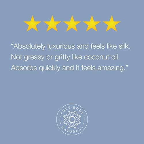 Sweet Almond Oil for Hair and Skin, 100% Pure and Cold Pressed, Hexane Free, ...