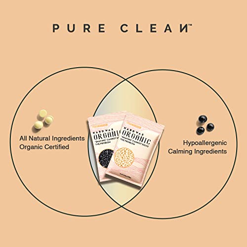 Waxing Kit Wax Warmer, PURECLEAN Hair Removal Home Waxing Kit With 4 Bags Har...