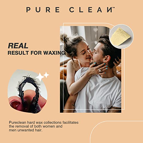 Waxing Kit Wax Warmer, PURECLEAN Hair Removal Home Waxing Kit With 4 Bags Har...