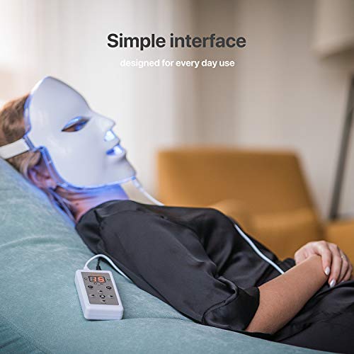 Luma LED Skin Therapy Mask - Home Skin Rejuvenation & Anti-Aging Light Therap...
