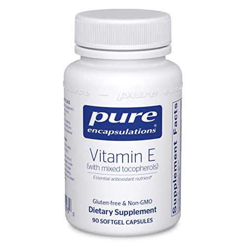 Pure Encapsulations Vitamin E (with Mixed Tocopherols) | Antioxidant Suppleme...