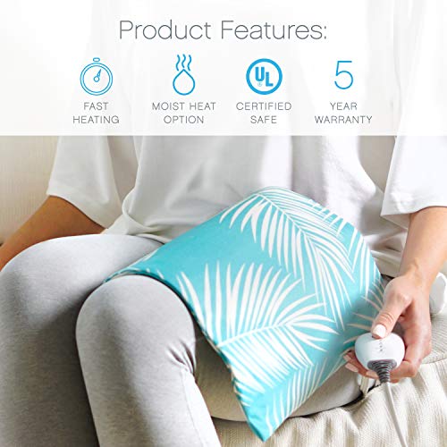 Pure Enrichment PureRelief Express Designer Series Electric Heating Pad - Fas...