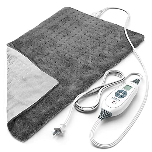 Pure Enrichment® PureRelief™ XL (12" x 24") Electric Heating Pad for Back Pai...
