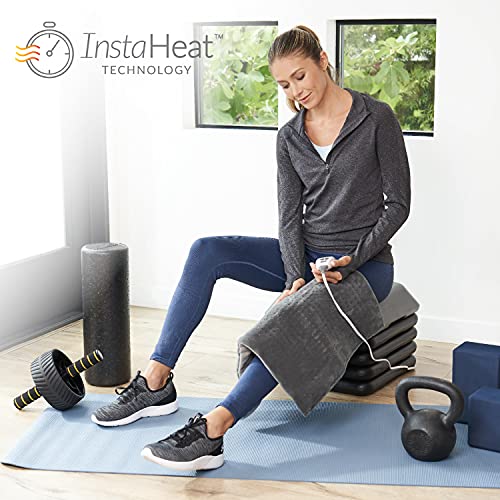 Pure Enrichment® PureRelief™ XXL (20" x 24") Electric Heating Pad for Back Pa...