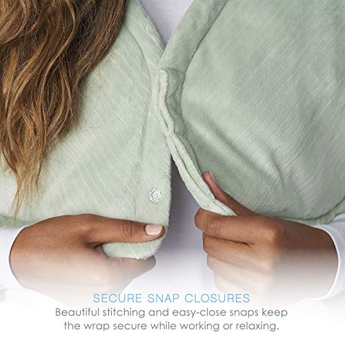 Pure Enrichment® WeightedWarmth™ Weighted Neck and Shoulder Heating Pad - 5.5...