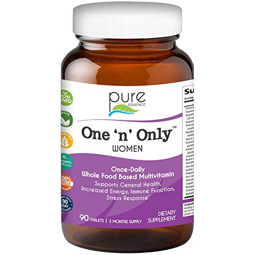 One N Only Multivitamin for Women by Pure Essence - Natural One a Day Herbal ...