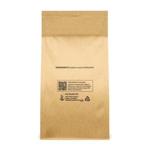 Sodium Lauryl Sulfoacetate (SLSA) (5 lb.) by Pure Organic Ingredients, Eco-Fr...