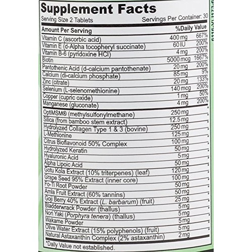 Newopure: Natural Hair Growth Vitamins, Repairs Hair Follicles, Stops Hair Lo...