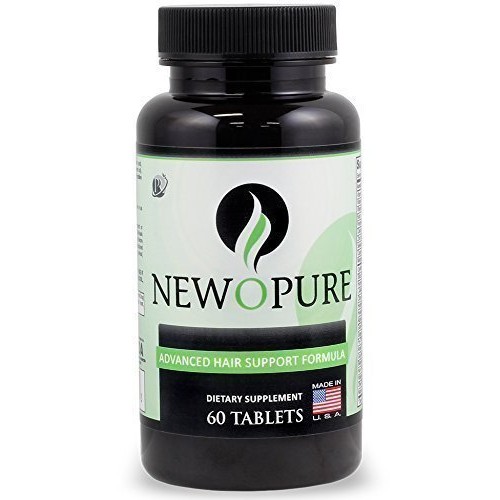 Newopure: Natural Hair Growth Vitamins, Repairs Hair Follicles, Stops Hair Lo...