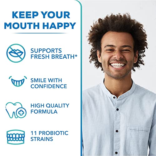 Dental Probiotic for Bad Breath Support, Oral Health Maintenance & Fresh Brea...