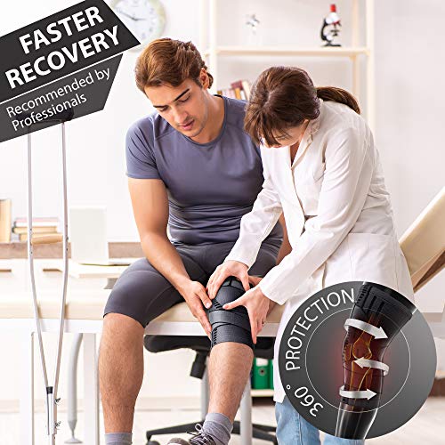 Pure Support Knee Brace, Compression Sleeve for Running, Arthritis Pain, Sports