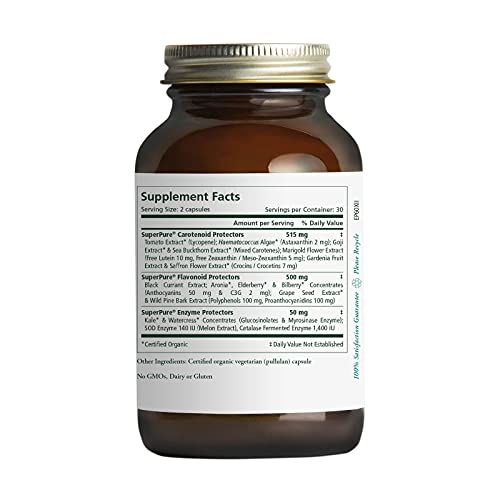 Pure Synergy Eye Protector | 60 Capsules | Made with Organic Ingredients | No...