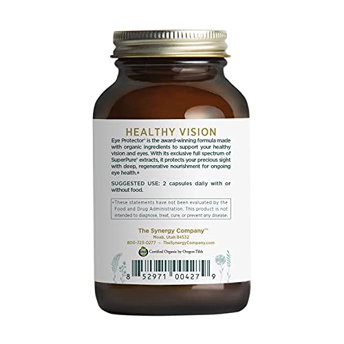 Pure Synergy Eye Protector | 60 Capsules | Made with Organic Ingredients | No...