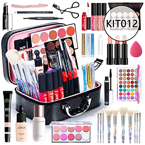 Pure Vie All-in-One Holiday Gift Makeup Set Cosmetic Essential Starter Bundle...
