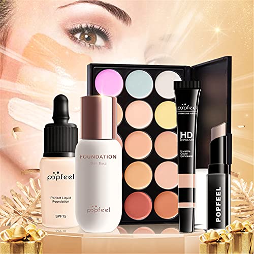 Pure Vie All-in-One Holiday Gift Makeup Set Cosmetic Essential Starter Bundle...