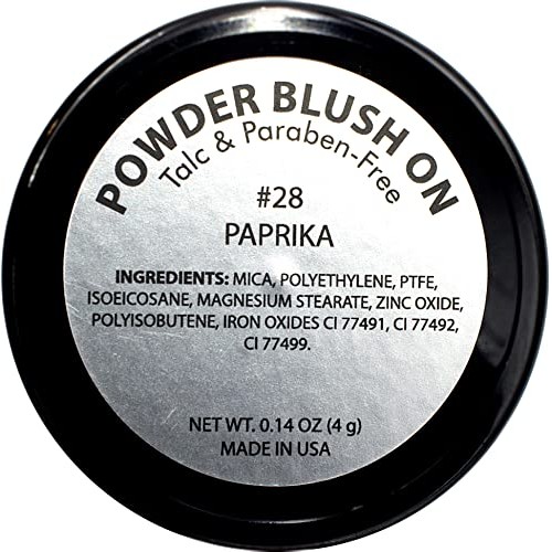 Pure Ziva Paprika Matte Terracotta Deep Coral Bronze Blush Bronzer Pressed Ch...