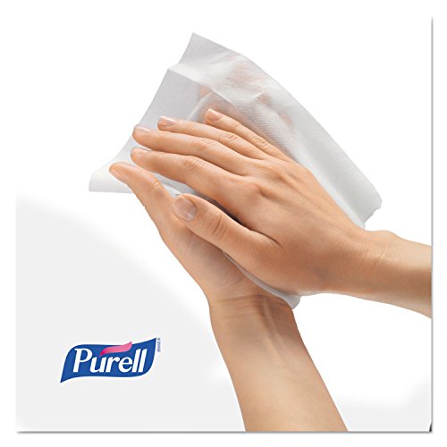 PURELL 901901 Hand Sanitizer Wipes Wall Mount Dispenser, 1200/1500 Wipe Capac...