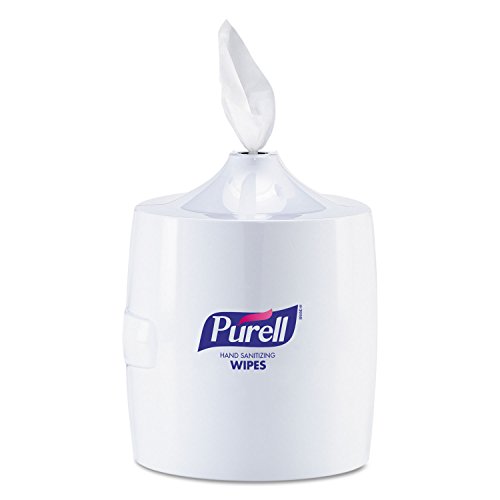 PURELL 901901 Hand Sanitizer Wipes Wall Mount Dispenser, 1200/1500 Wipe Capac...