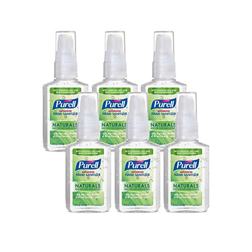 PURELL Advanced Hand Sanitizer Naturals with Plant Based Alcohol, Citrus scen...